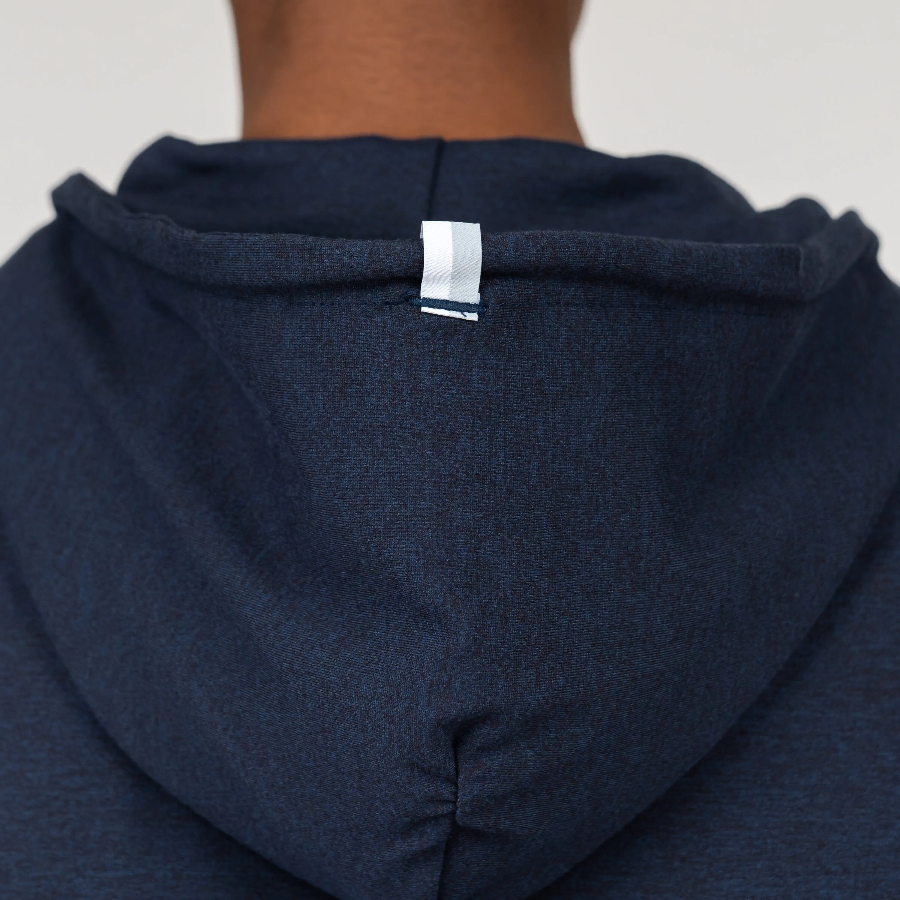 Tempo Performance Hoodie | Heather - Fleet Navy/Nightshade