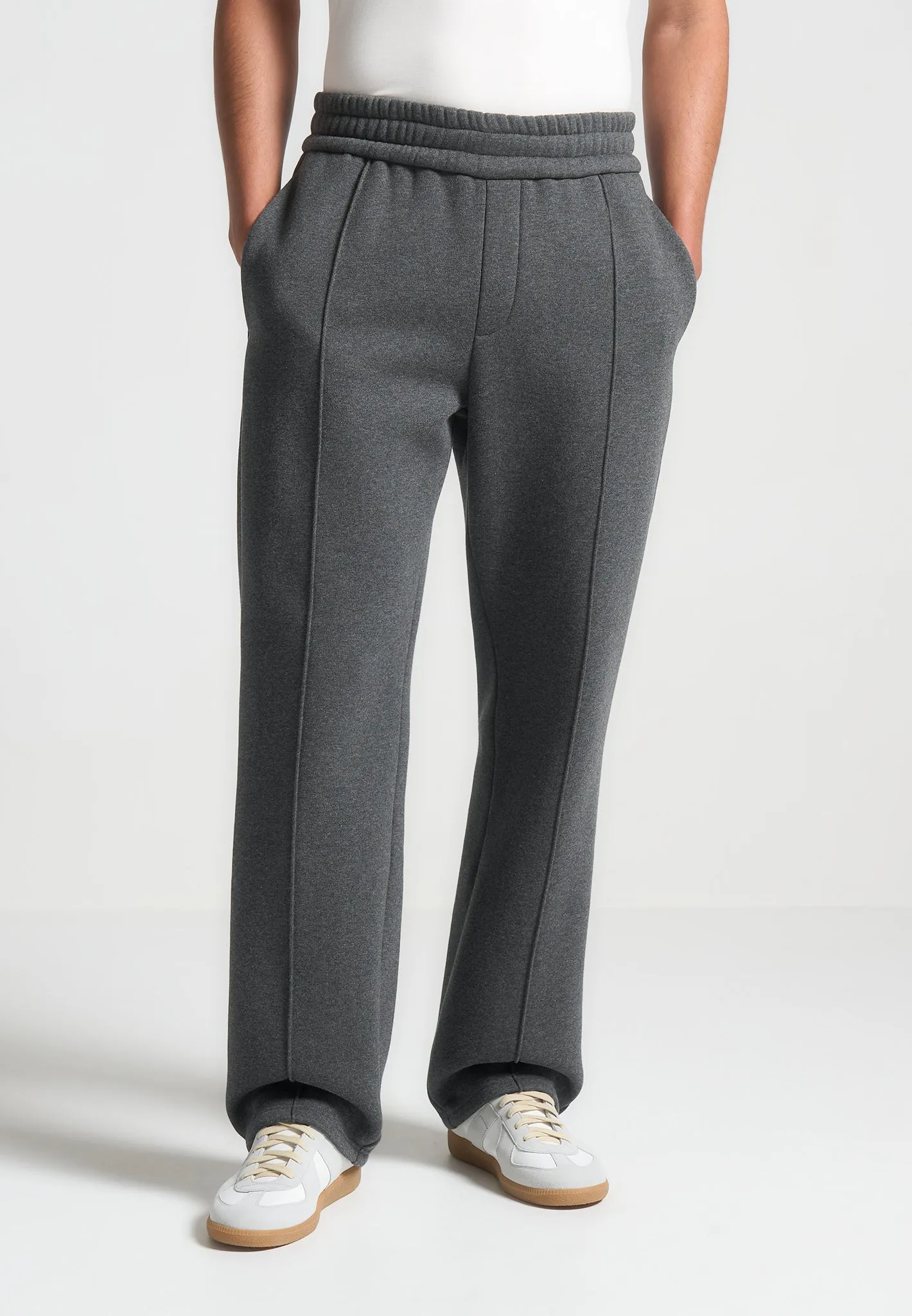 Éternel Pintuck Joggers - Dark Grey