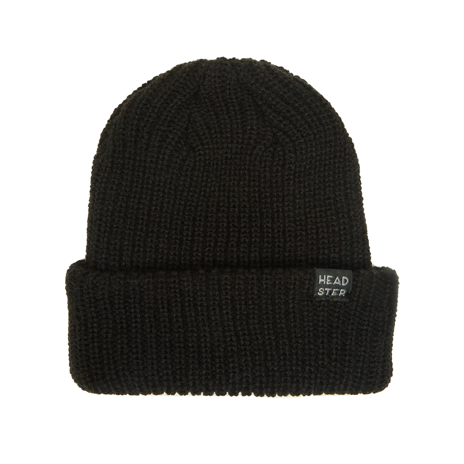 The Minimal Knit Beanie by Headster - Noir - KIDS