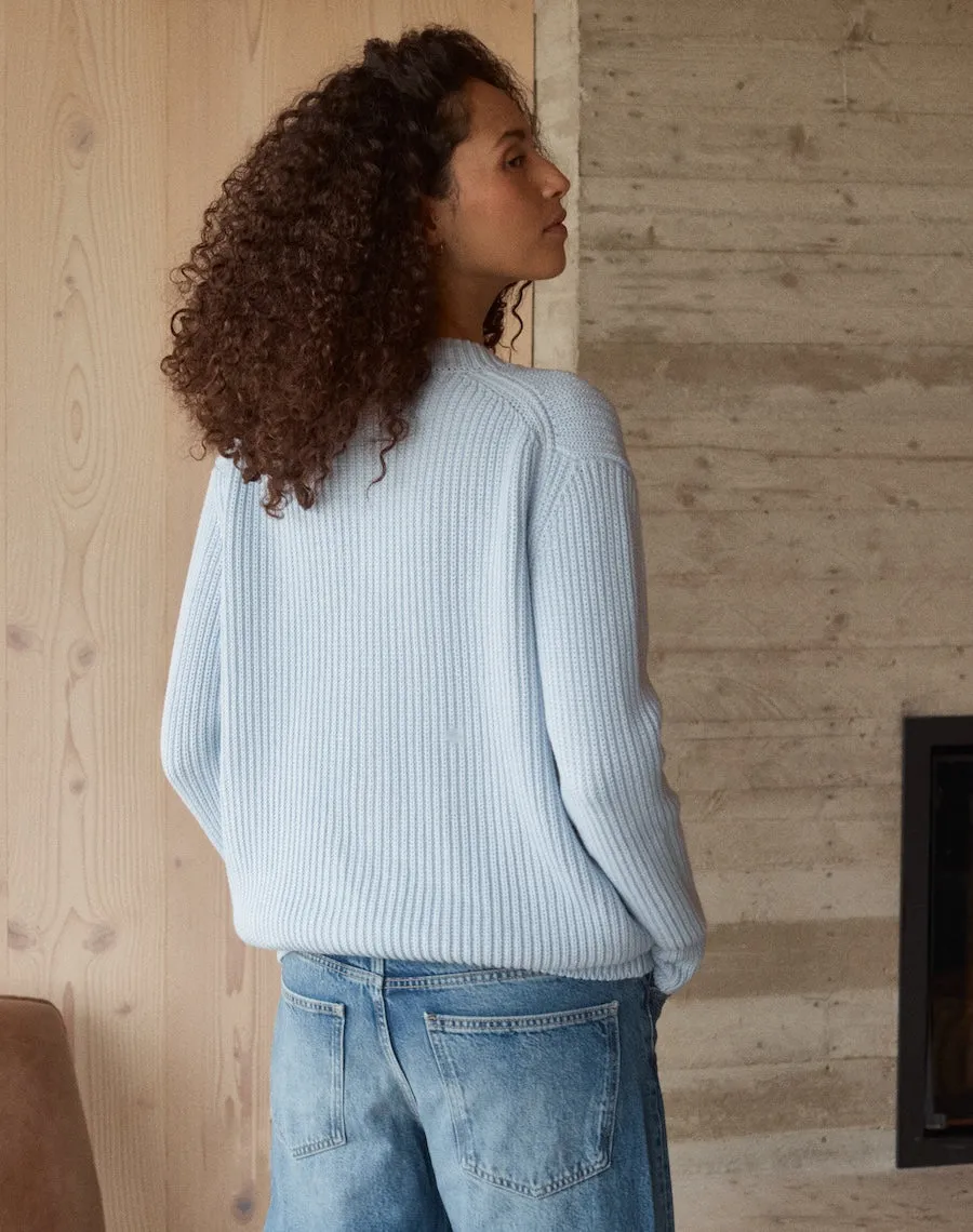 The SLOUCHY HEIRLOOM V - Organic Cotton & Wool blend