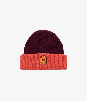 The Two Fold Outdoor Beanie by Headster - Coral