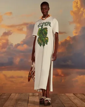 Tropical T-Shirt Dress