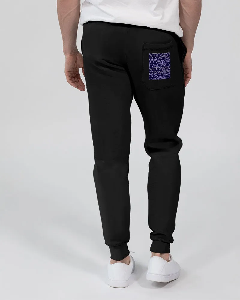 TSWG Repeat - Blue Unisex Premium Fleece Joggers | Lane Seven - Ships from The US