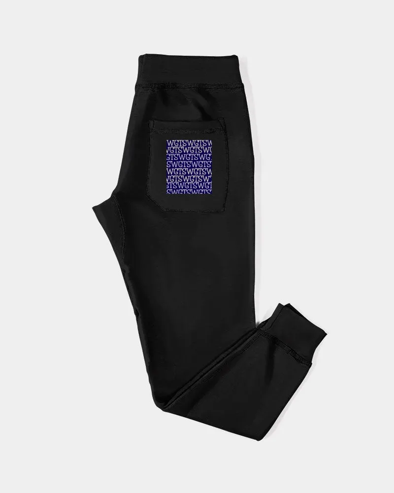 TSWG Repeat - Blue Unisex Premium Fleece Joggers | Lane Seven - Ships from The US