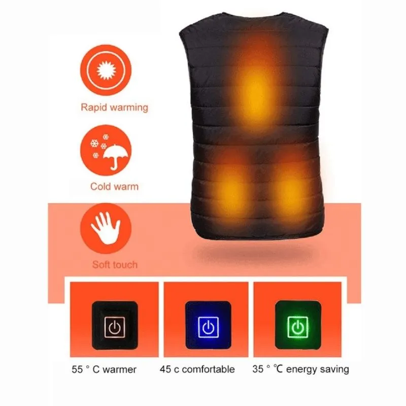 Unisex Warming Heated Vest (Upgrade)