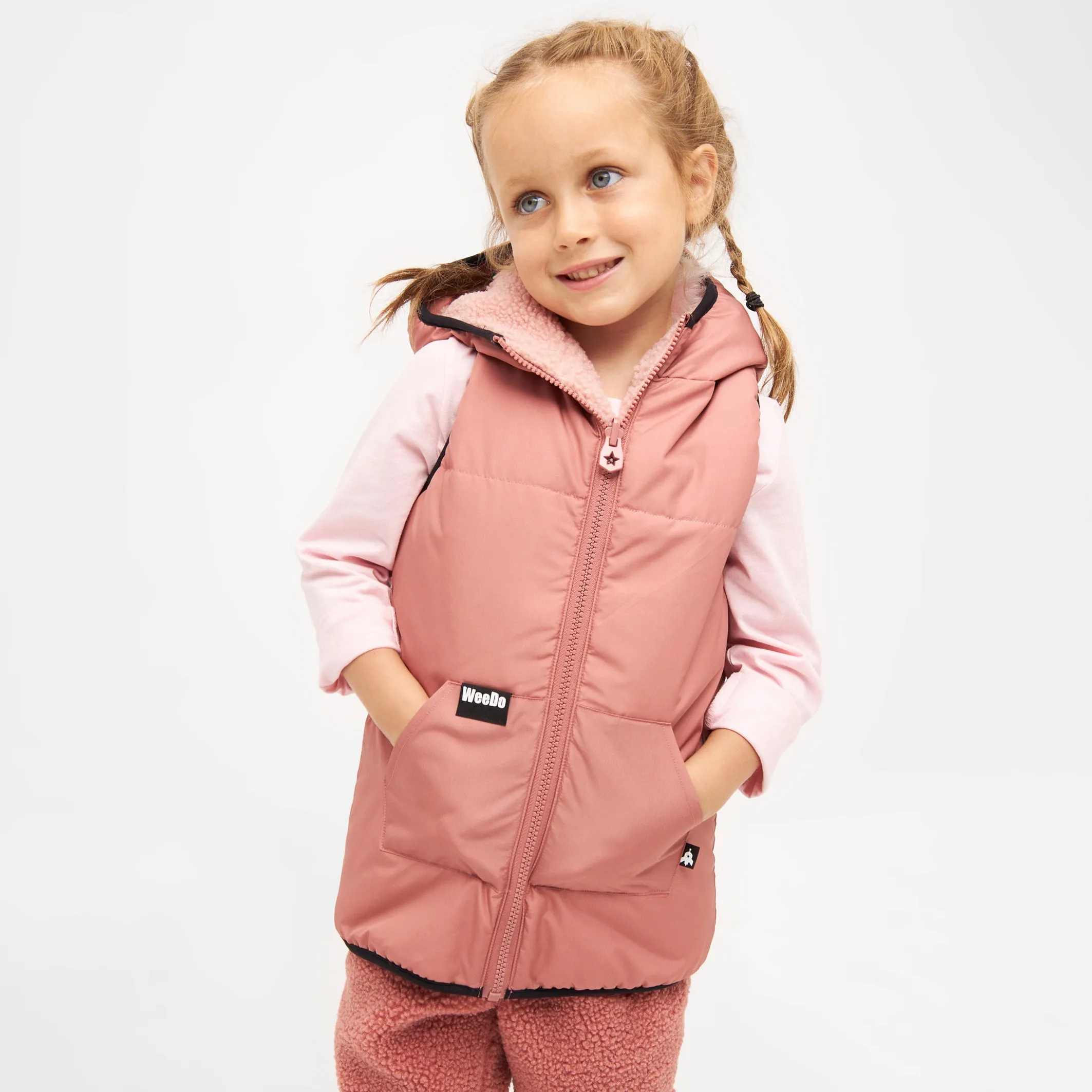 WeeDo Fleece Reversible Gilet UNIDO