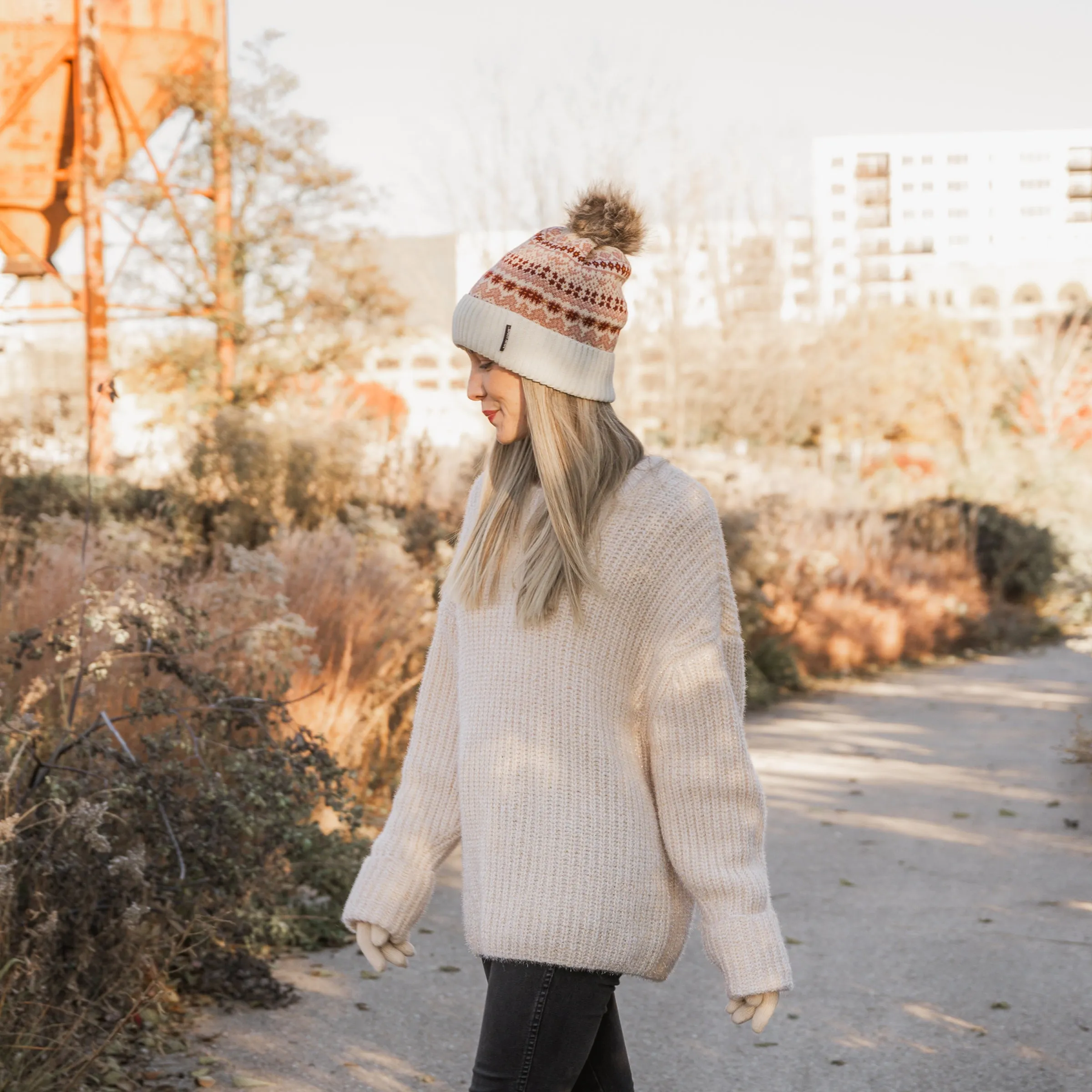 Women's Wool Blend Cuff Cap