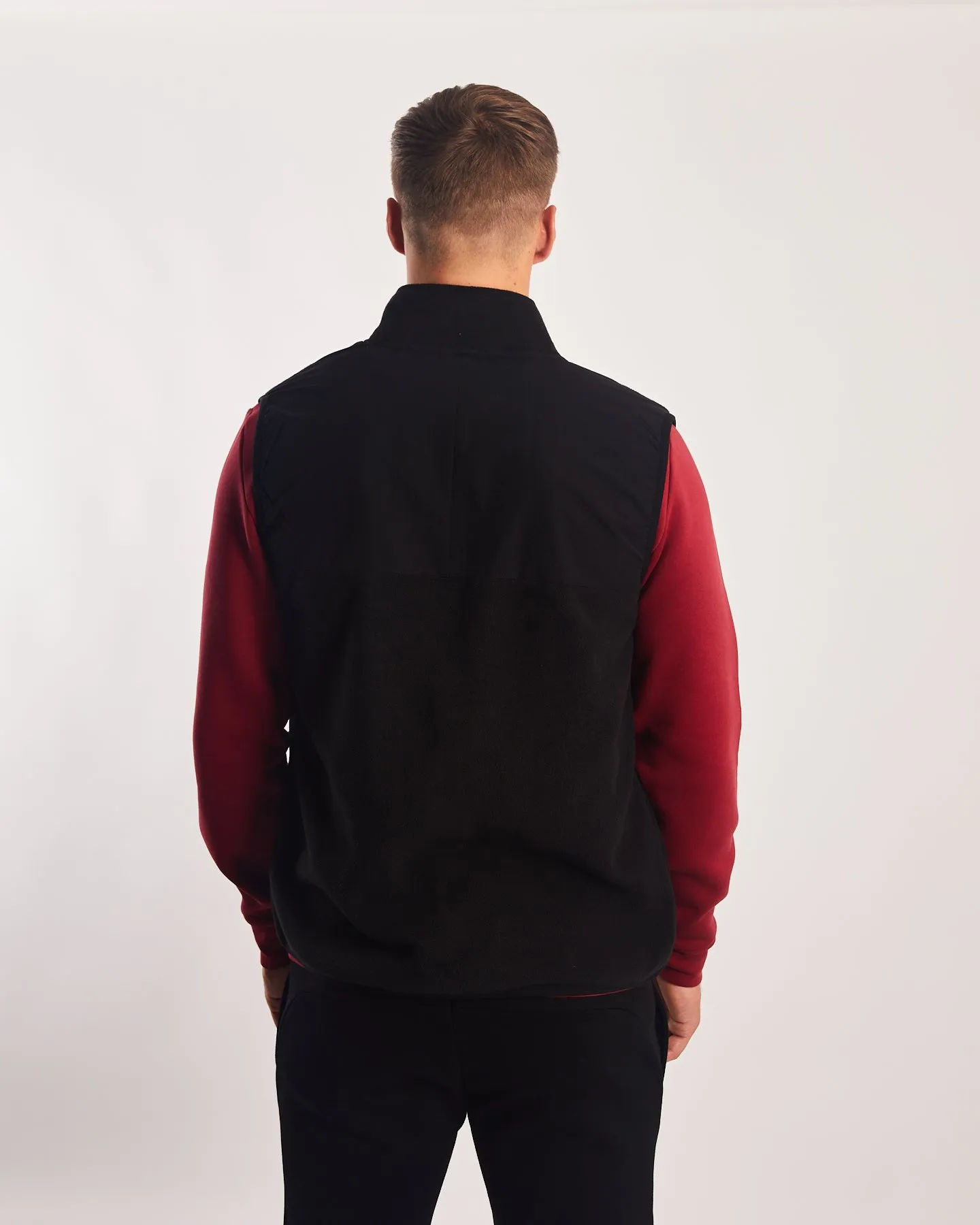 Yavin Fleece Gilet New Black