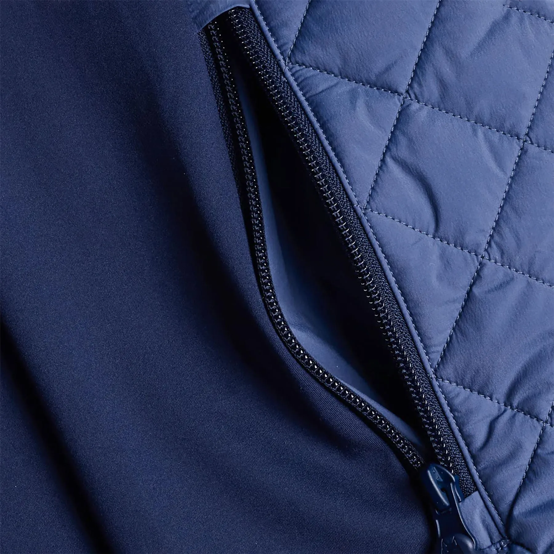 Yukon Half Zip Gilet Falcon/Maltese - AW24