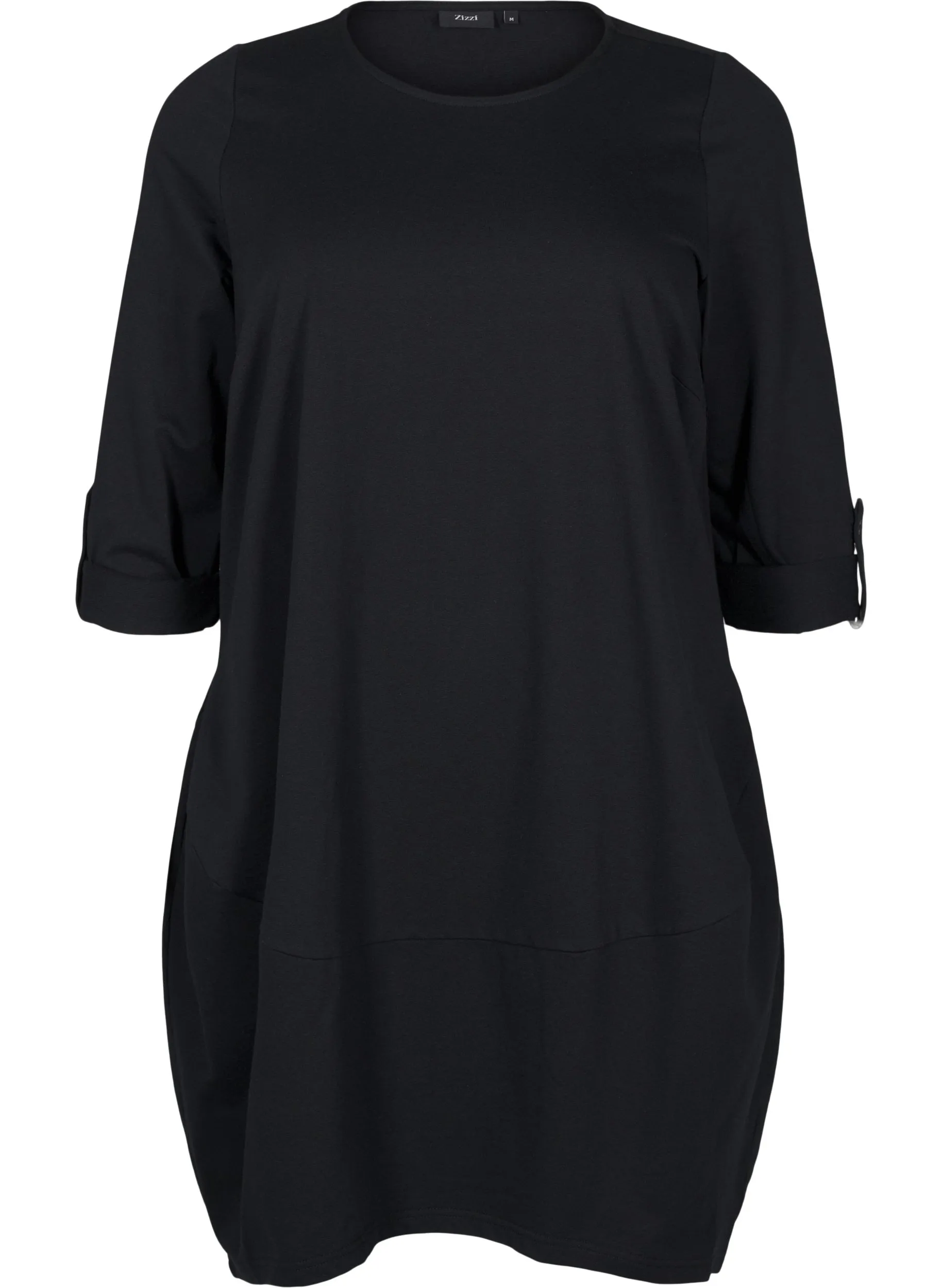 Zizzi Anita Dress in Black