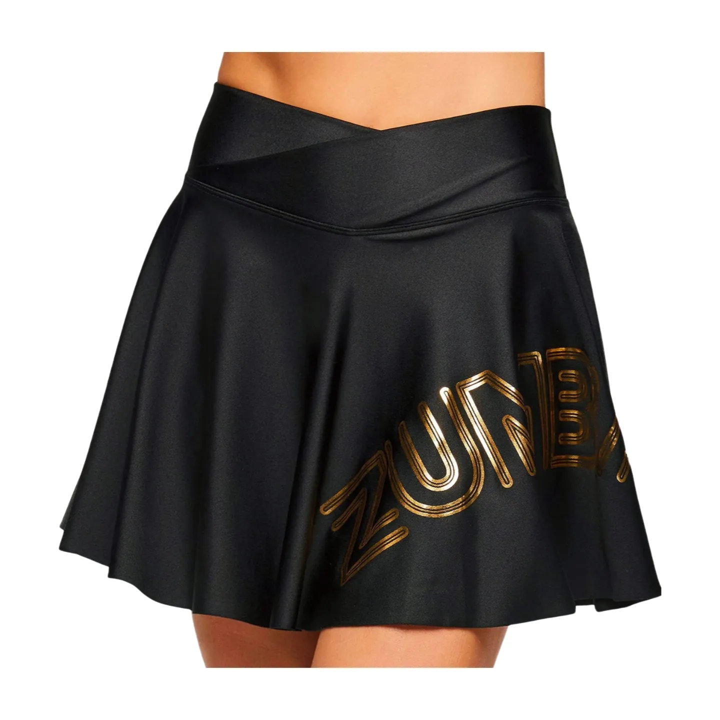 Zumba Runway Crossover Waistband Skort